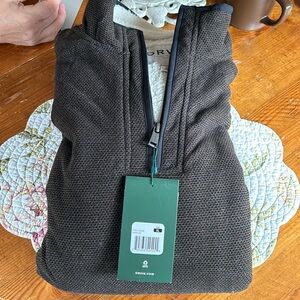 ORVIS 1/4 Zip Sherpa Pullover BRAND NEW WITH TAGS. ITEM1526440 Brown